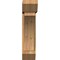 Ekena Millwork Thorton Slat Rough Sawn Bracket w/ Offset Brace, Western Red Cedar, 8"W x 26"D x 34"H BKT0806X26X34THR06RWR - alternate 3